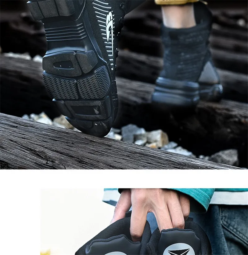 DEWBEST/ботильоны мужская и женская теплая зимняя рабочая обувь модная повседневная обувь водонепроницаемые рабочие ботинки на шнуровке