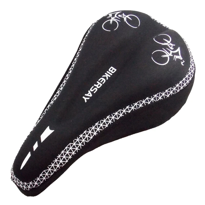 Bicycle Saddle Seat Cover Mountain Bike Cycling Thickened Extra Comfort Ultra Soft Silicone 3D Gel Pad Cushion Accessories | Спорт и