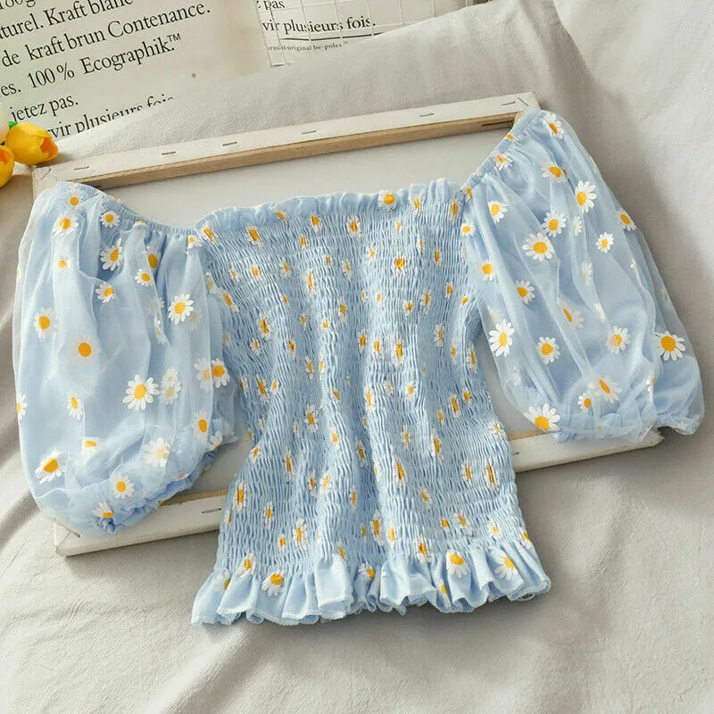 Рисунок 5 - Элегантные топы, Цветочная сетчатая