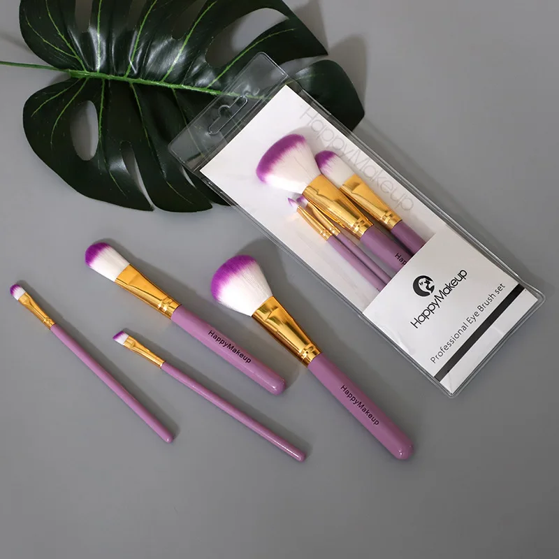 

Entry Level Make Up Brush Set Eye Shadow Brush Soft Powder Brochas Exquisite Primary Set De Brochas Para Maquillaje 4 Pcs