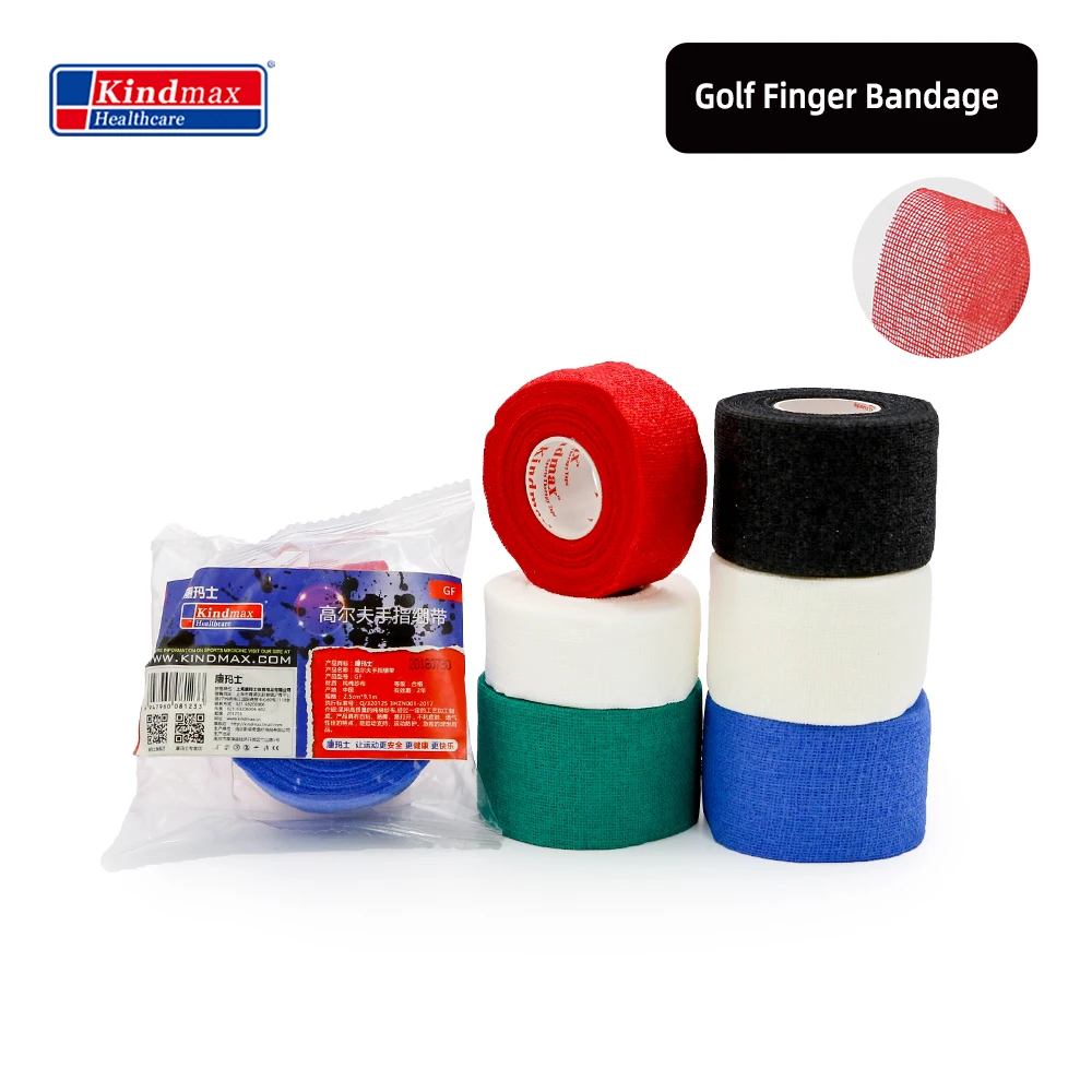 Kindmax Self Adhensive Golf Grip Cotton Gauze Bandage Wrap Roll For