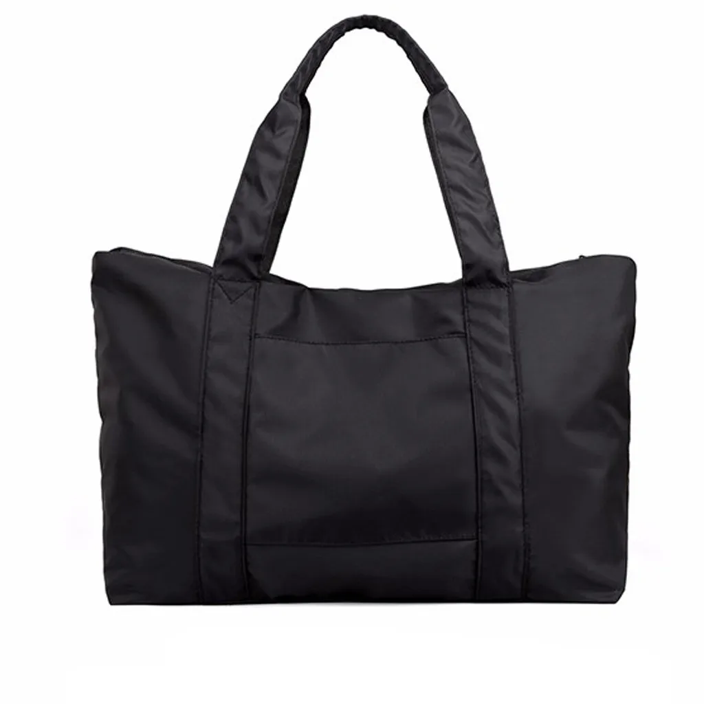 Унисекс Большая вместительная уличная Дорожная сумка на молнии, сумка-мессенджер, легкая складная сумка для йоги, модный нейлоновый основной материал, Прямая поставка