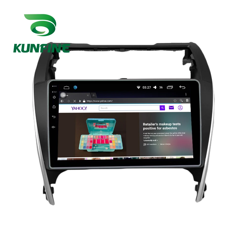 Автомобильный стерео для Toyota Camry 2012 2017 Восьмиядерный 1024*600 Android 10 0 автомобильный DVD