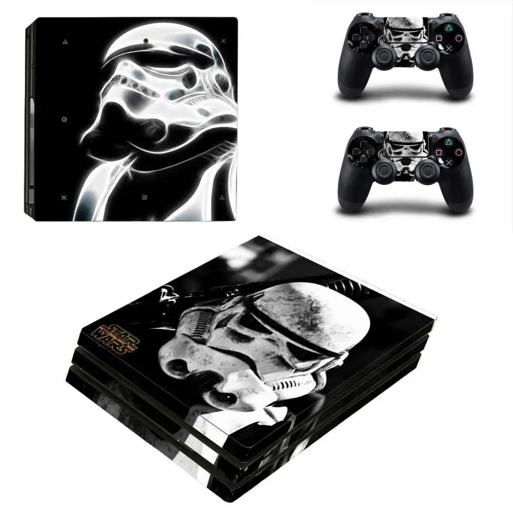 PS4 Pro наклейки из "Звездных Войн" PS 4 Play station 4 Pro виниловая кожа Наклейки Обложка для playstation 4 Pro консоли и контроллера - Цвет: YSP4P-0412
