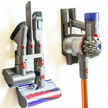

Cleaning Brush Head Storage Bracket Accessories For Dyson V7 V8 V10 Vacuum Cleaner Parts Stand Tool Attachments Rack Wall Holder