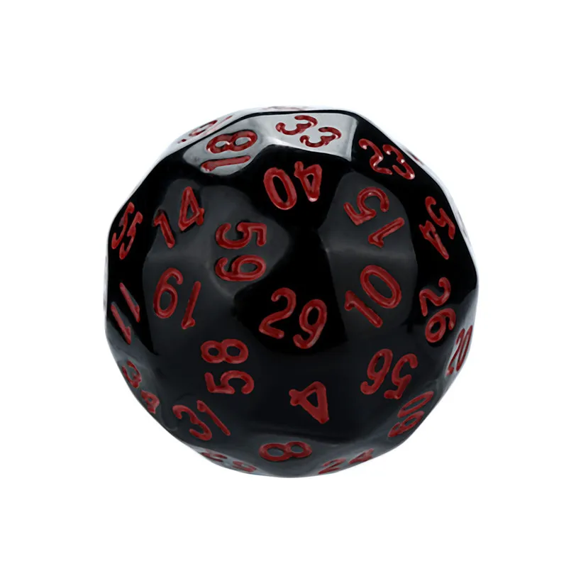 Polyhedron D60 poly dice game dice acrylic dnd dice sets dados poliedricos brand new dados rpg dice tray dice set d60 30A20 (4)