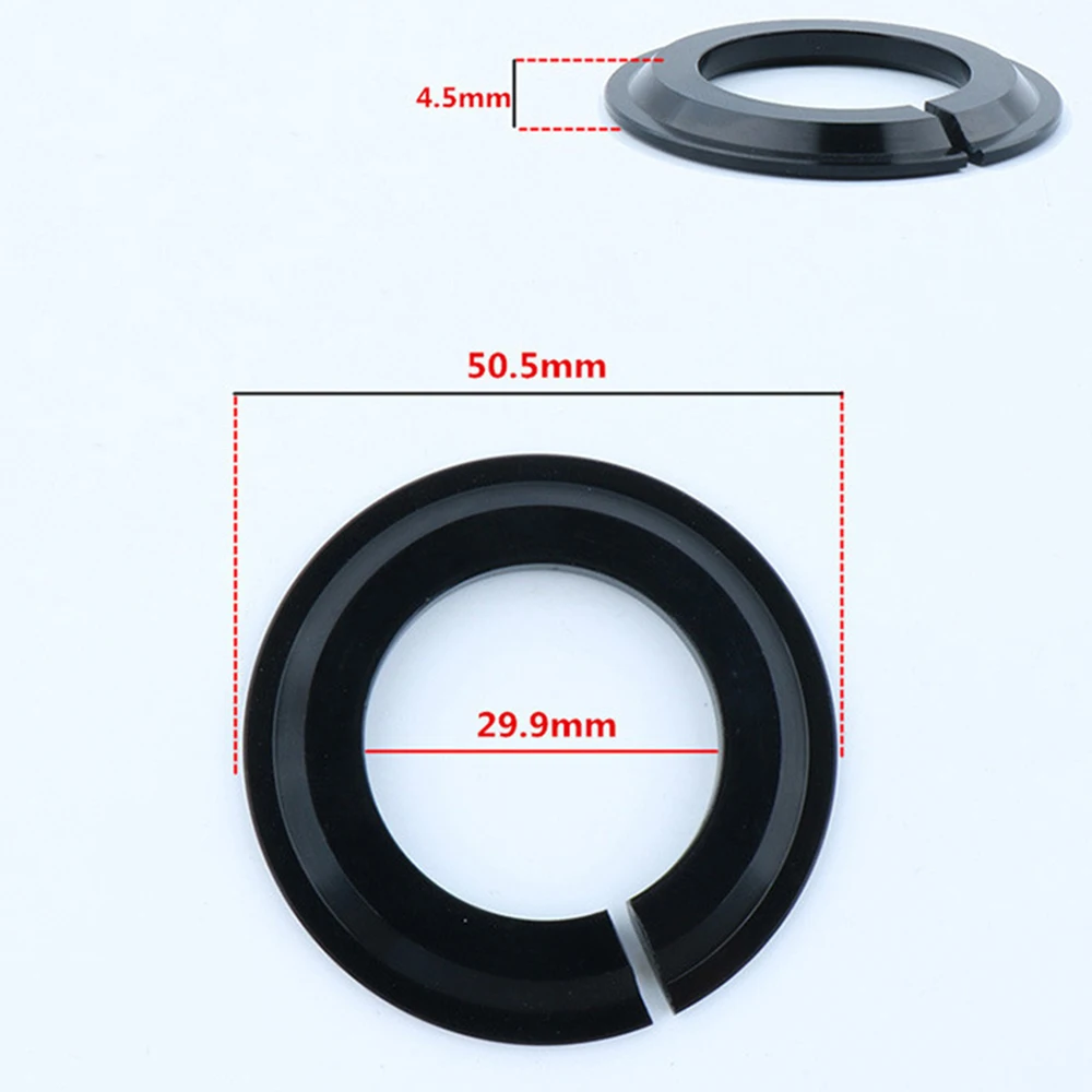 Tapered Steerer Tube Conversion 1 1//8in To 1 1//2in Crown Race Ring Fork Adapter