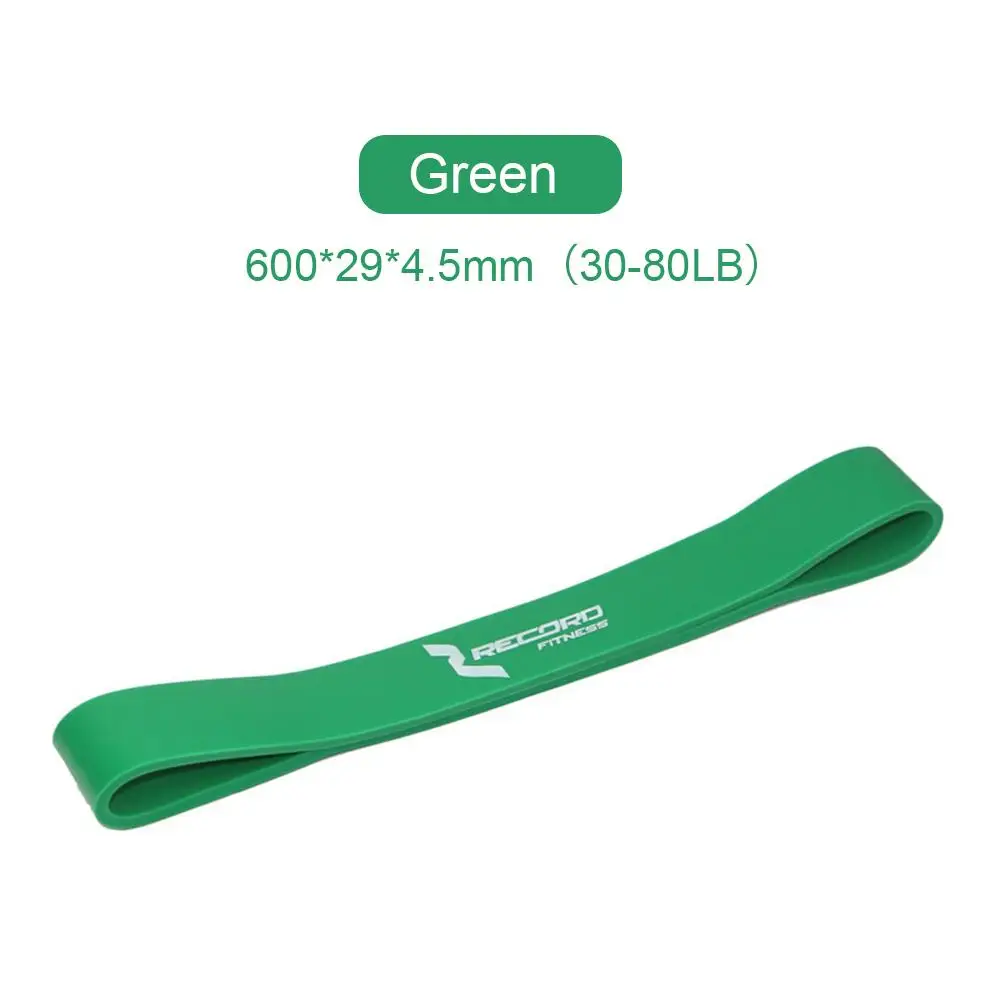 Натуральные латексные эластичные спортивные Эспандеры Кроссфит силовая подтяжка для тренажерного зала, йоги, петли, оборудование для фитнеса - Цвет: Green
