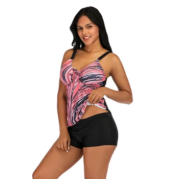 

2020 New Sexy Plus Size Swimwear Women Swimsuit High Waisted Bathing Suits Beach Wear Large Size Swimming Suit dropship#A8L6