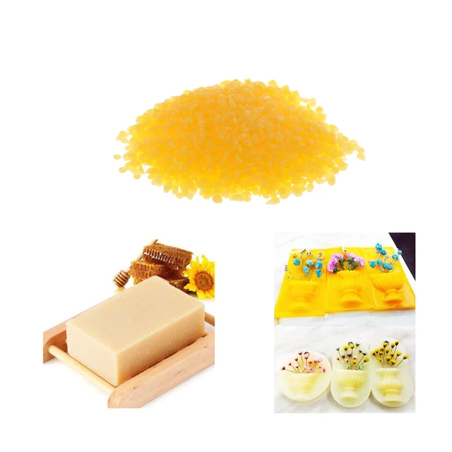 Organic Yellow Beeswax Pellets Bees Wax Wrap, Candle, Soap Lip