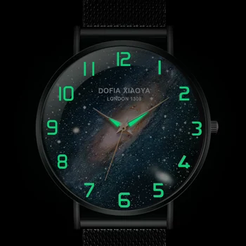 

Luxury Brand Men Watch Luminous Creative Starry Sky Male Wrist Watch Fashion Trend Ultra-thin Relogio masculino 2020 New Gifts