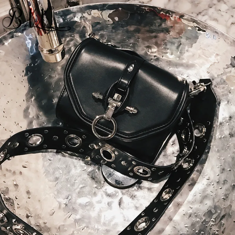 BXX Sac/ модные осенне-зимние роскошные женские сумки, дизайнерская сумка через плечо с металлическими заклепками 19K-a213