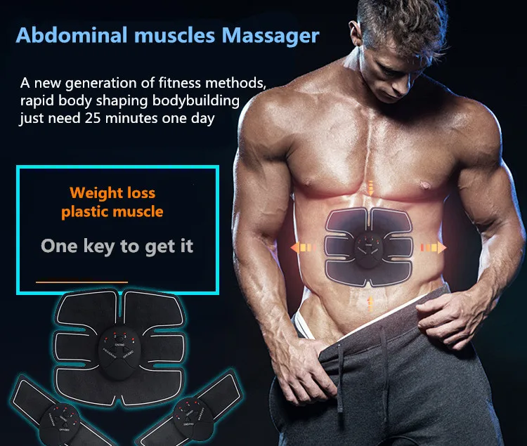 Arm Abdominal Muscle Massager Electric EMS Body-Building Simulator Slimming Stimulator Anti-cellulite Massager Training Device