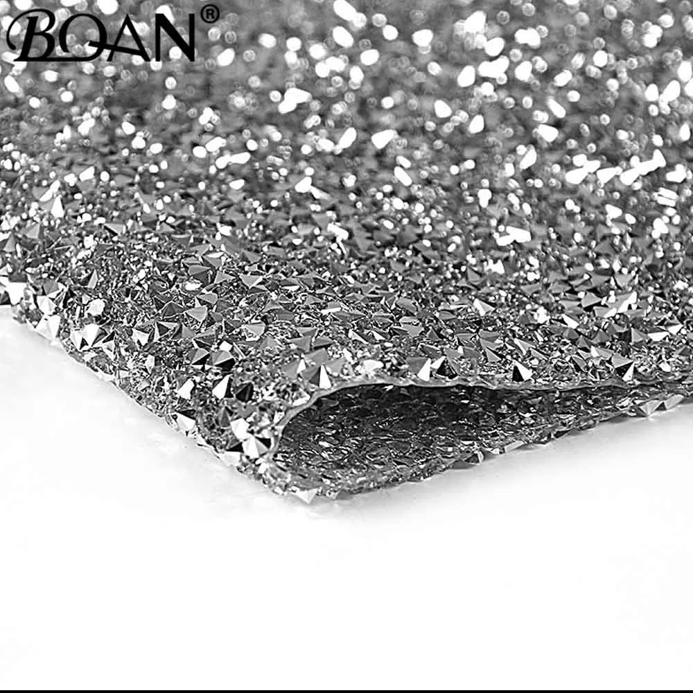 BQAN Алмазный скраб мат для ногтей салон Практика Подушка блеск складной моющийся коврик маникюр Дизайн ногтей настольные коврики инструмент - Цвет: silver