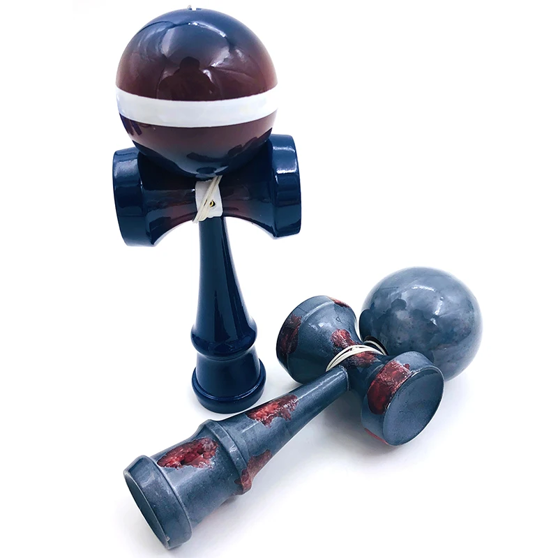 18 см, Профессиональная деревянная игрушка Kendama, граффити, цветные умелые шары для жонглирования, антистрессовый мяч, Спорт на открытом воздухе для детей, образование