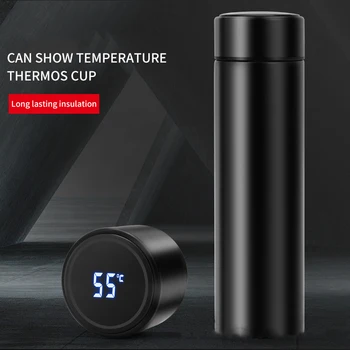 

Intelligent Stainless Steel Thermos Bottle Cup Temperature Display Vacuum Flasks Travel Car Soup Coffee Mug Thermos Water Bottle