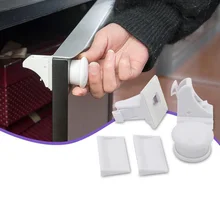 Verrou de sécurité magnétique pour enfants, Protection pour bébés, verrouillage de tiroir, limiteur de porte d'armoire, 12 + 3 pièces 
