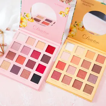 

16 Colors Eyeshadow Palette Smoke Makeup Pearl Light Matte Eyeshadow Makeup Accessory Cosmetic Good Use M2