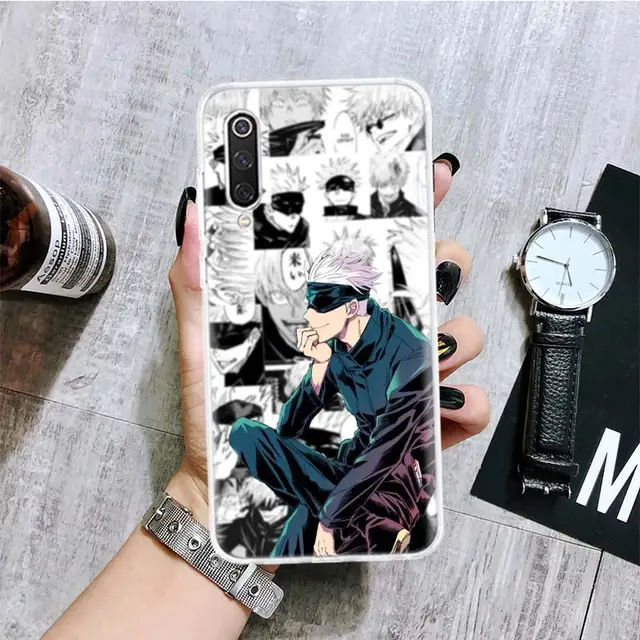 Jujutsu Kaisen Gojo Satoru Phone Case For Xiaomi Redmi Note 10 9 8 Pro 9S 8 8T 7 6 5 6A 7A 8A 9A 9C 4X S2 K20 K30 Art Cover Coqu FB177-6
