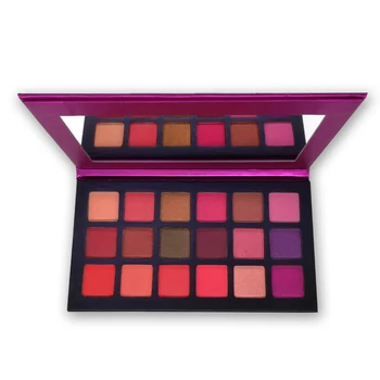 

10 Piece Purple Eyeshadow Power Palette Glitter Highlighter Shimmer Makeup Pigment Private Label