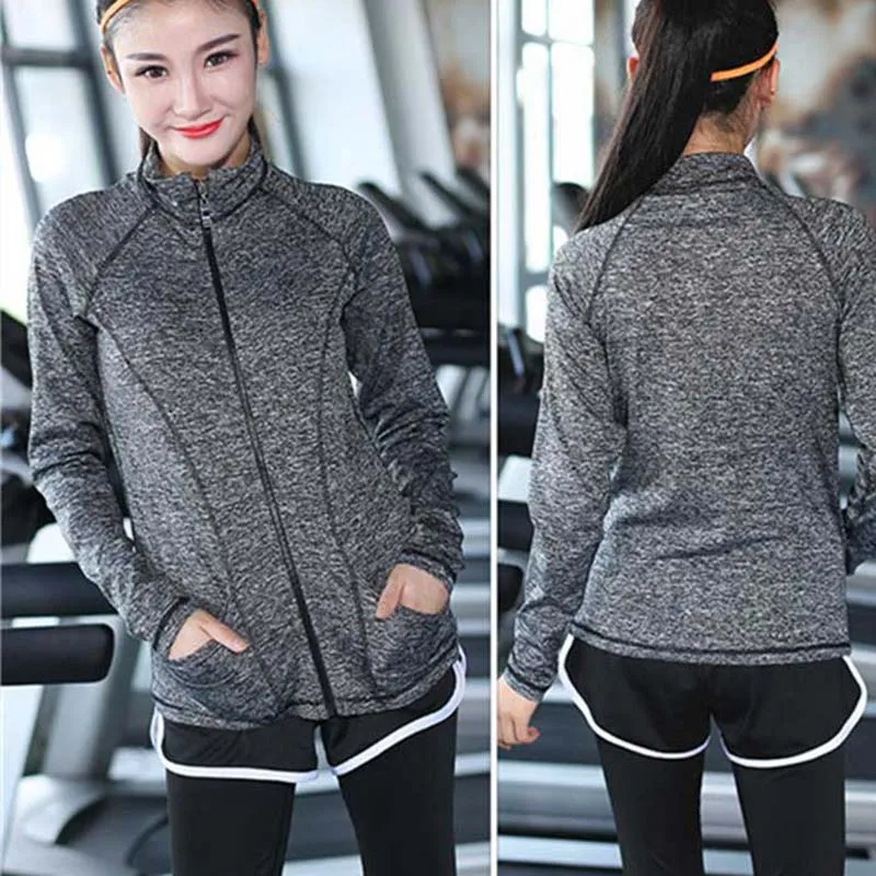 Women's Sports Jersey Shirt Long Sleeve Outdoor Workout T-shirts Gym Yoga Top Fitness Running Shirts Sport Tees