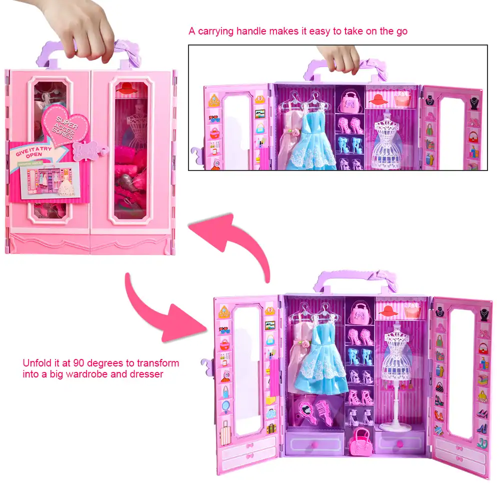 pink dolls house