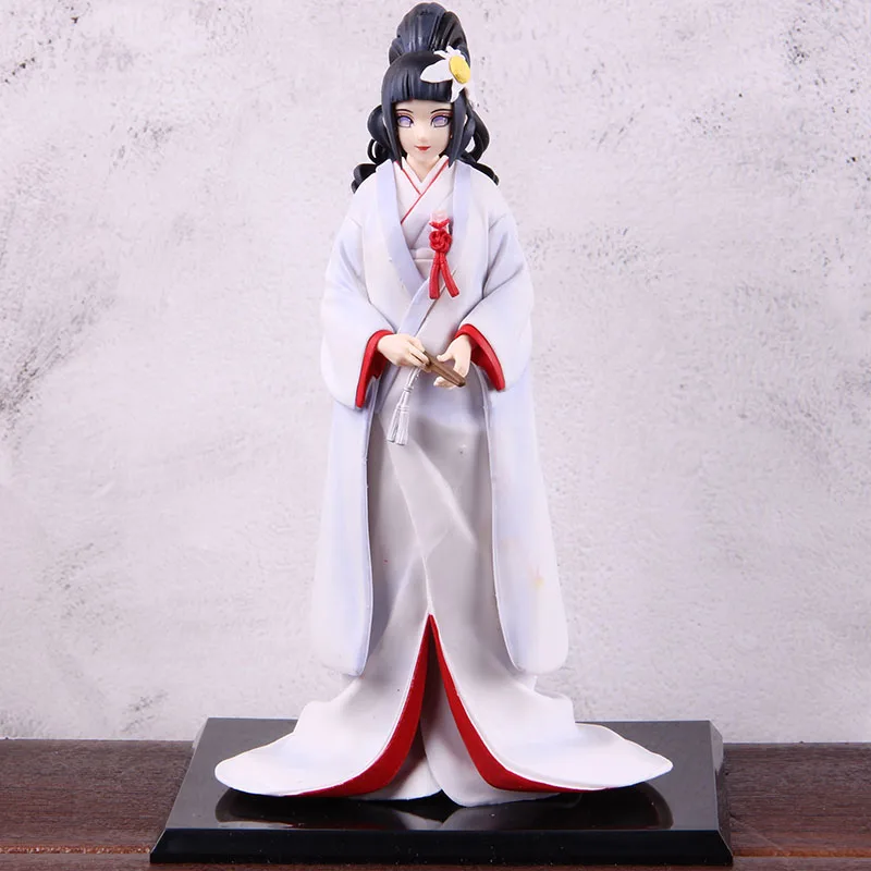 Наруто девушки Наруто Shippuden Hyuuga Hinata Свадьба Ver. ПВХ Хината Hyuga фигурка Коллекционная модель игрушка кукла