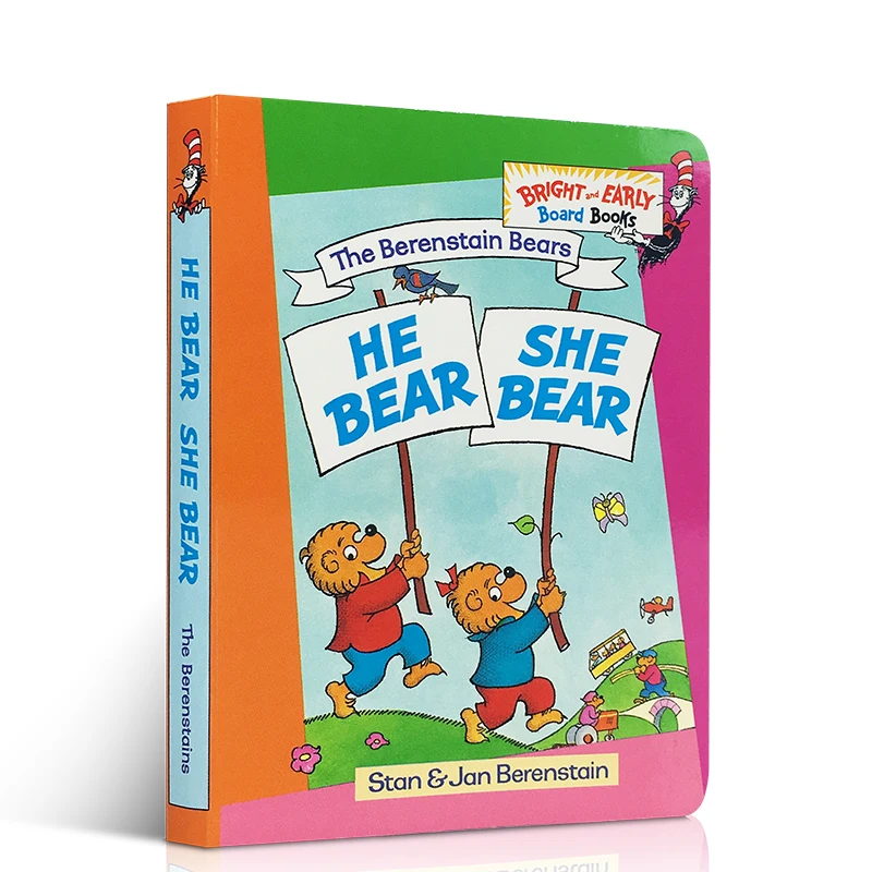 Обучающие игрушки He Bear She для детей класс Монтессори английский подарок