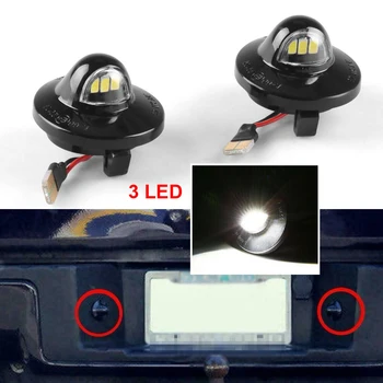 

3528SMD License Plate Light Xenon white 2pcs For Ford F-150 1990-2014 Pickup