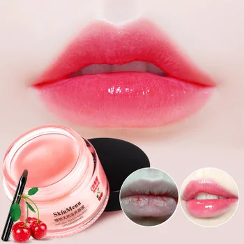

15g Lip Mask For Lip Plumper Moisture Essence Plant Flower Extract Smoothing Dryness Exfoliating Anti-Ageing Scrub Lip Film Hot