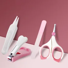 Paston синий набор средств по уходу за грудным ребенком, включая кусачки для ногтей, ножницы, стальная пилочка для ногтей, пинцет BST005