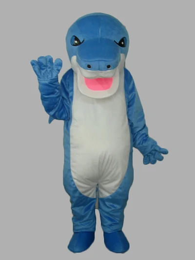 Big Blue Shark Cosplay Mascot Costume For Adults
