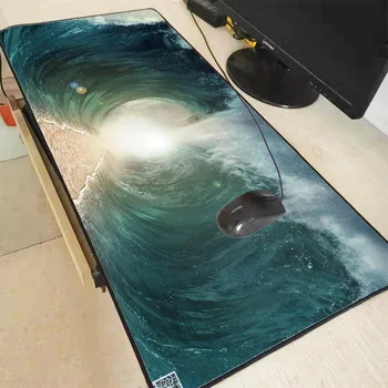 

Mairuige Huge Wave Creation Large Custom DIY Mouse Pad Mice Gamer Keyboard Mat XLTable Soft Gaming Mousepad for CSGO DOTA LOL