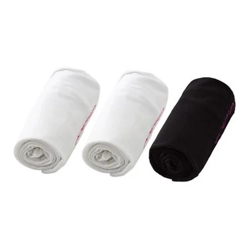 2pcs white 1pc black 3 шт./партия, Нескользящие нейлоновые чулок из спандекса для девочек, 4 однотонные плотные колготки, летние тонкие дышащие колготки, детская одежда - Цвет: 2pcs white 1pc black