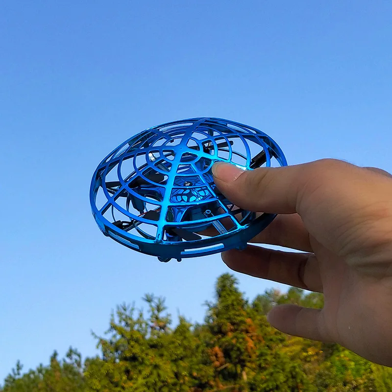 

Children UFO Induction Vehicle GIRL'S Mini Four-axis UAV (Unmanned Aerial Vehicle) Suspension Toy Boy Drop-resistant Excluded Of