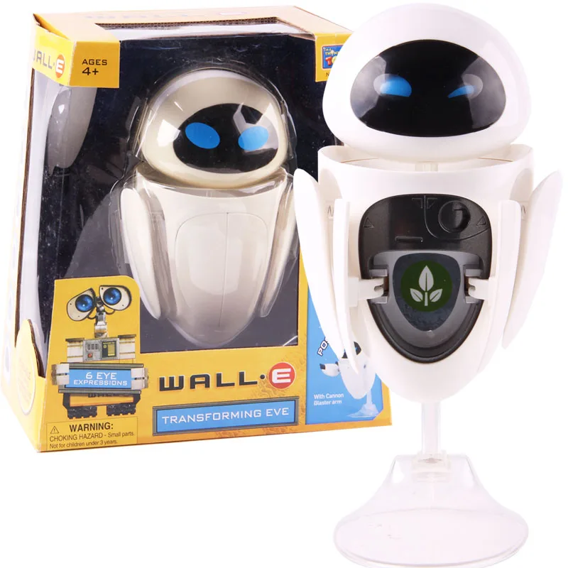 

WALL E Transforming EVE 6 Eye Expressions Figures PVC Action Figure Collectible Model Toy
