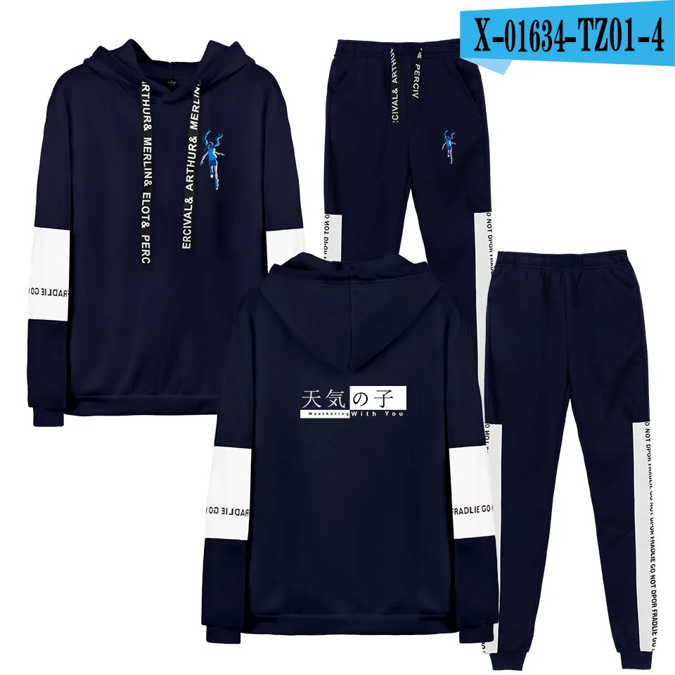 2 шт. толстовки мужские весна осень сын погоды толстовки с капюшоном+ спортивные штаны Мужской уличная одноцветная теплая 2 шт. Толстовка - Цвет: TQZZ X01634 TZ01