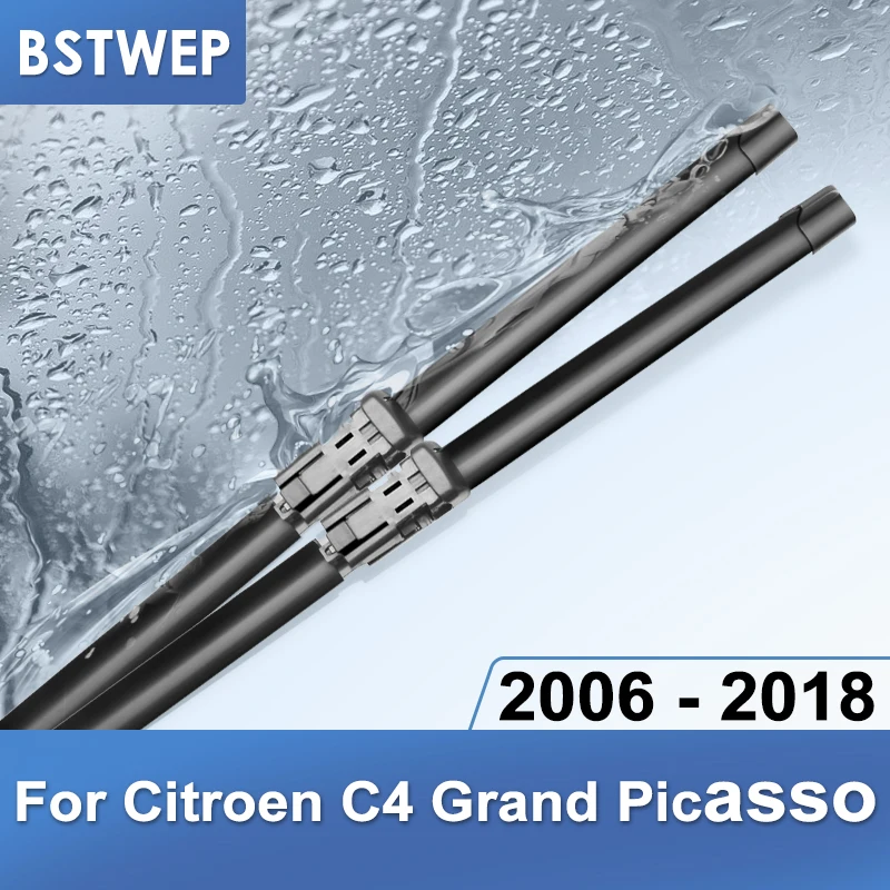 Щетки стеклоочистителя BSTWEP для Citroen C4 Grand Picasso подходит штык/боковой штырь/кнопочный рычаг модель года от 2006 до