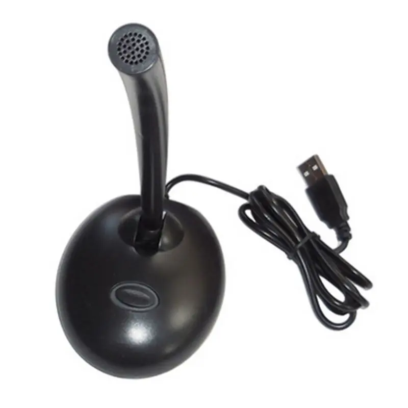 

USB Desktop Noise Cancelling Mic Microphone for PC Computer Laptop Use Accessory