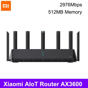 

Xiaomi AX3600 Router Wifi 5G WPA3 600Mb Dual-Band 2976Mbs Gigabit Router Qualcomm A53 External Signal Amplifier 4g usb modem
