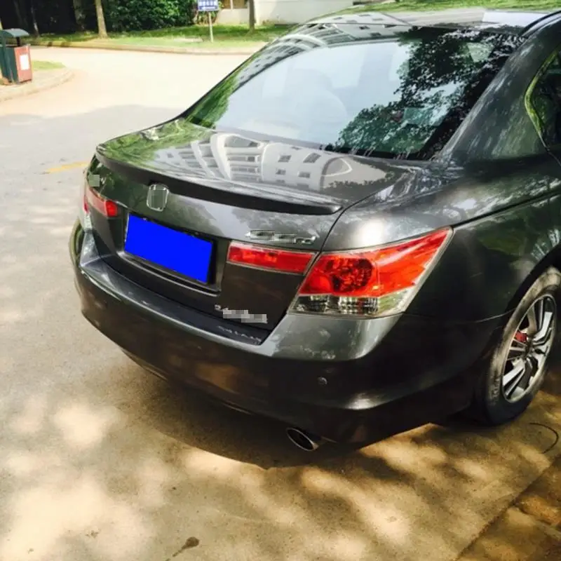 Украшение авто Automovil снаружи для автомобильного стайлинга индивидуальный дизайн автомобильные Спойлеры крыльев 08 09, 10, 11, 12, 13 лет, для Honda Accord - Цвет: MODEL U
