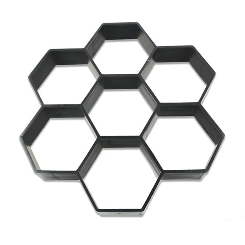 

DIY Path Maker Mold Hexagon Road Driveway Paving Brick Patio Concrete Slabs Path Garden Walk Maker Mould Concrete Molds