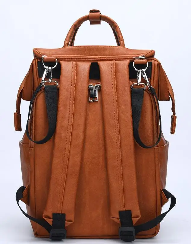 Модная сумка для подгузников из искусственной кожи для мам, сумка для подгузников для мам, сумка для детских колясок, сумка для кормления, сумка для ухода за ребенком
