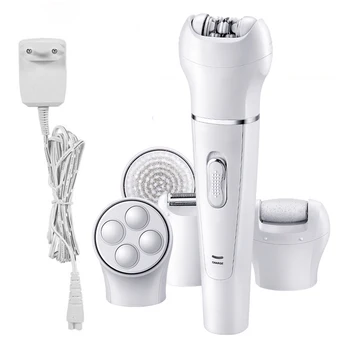 

Multi-functional Facial Cleanser 5 Heads Face Cleansing Devices Women Epilator Shaver Callus Remover Face Clean Brushes EU Plug