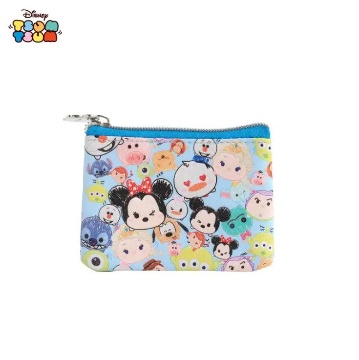 Натуральная disney tsum искусственная кожа классическая золотая Микки Маус многофункциональная женская сумка косметичка кошелек детская игрушка - Цвет: LW-DPS-02