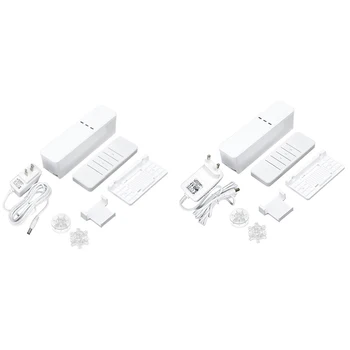

ABSF Smart Motorized Chain Roller Blinds,Tuya WiFi Remote Voice Control Shade Shutter Drive Motor Work with Google