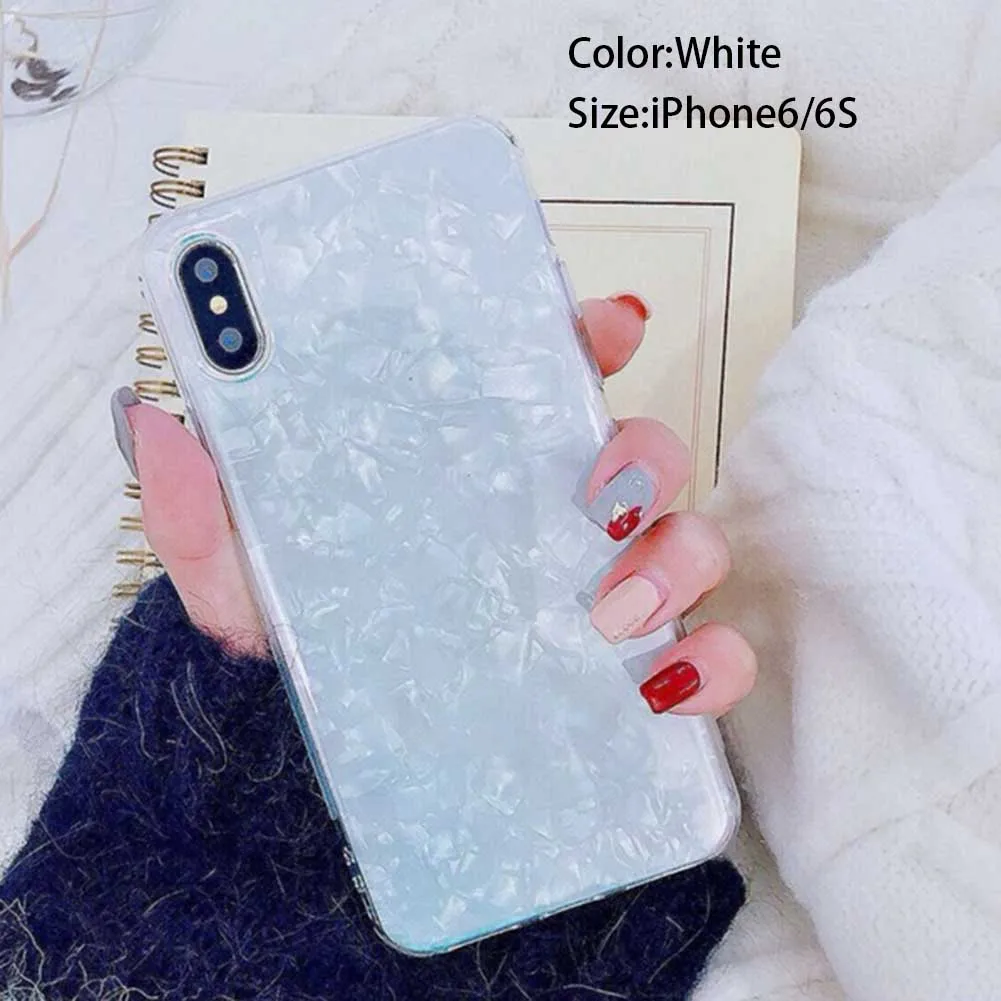 iPhone 6 6S Ракушка для телефона чехол для iPhone 6 6S 7 8 Plus X задняя крышка милые Чехлы забавная оболочка OUJ99 - Цвет: iPhone 6 6S