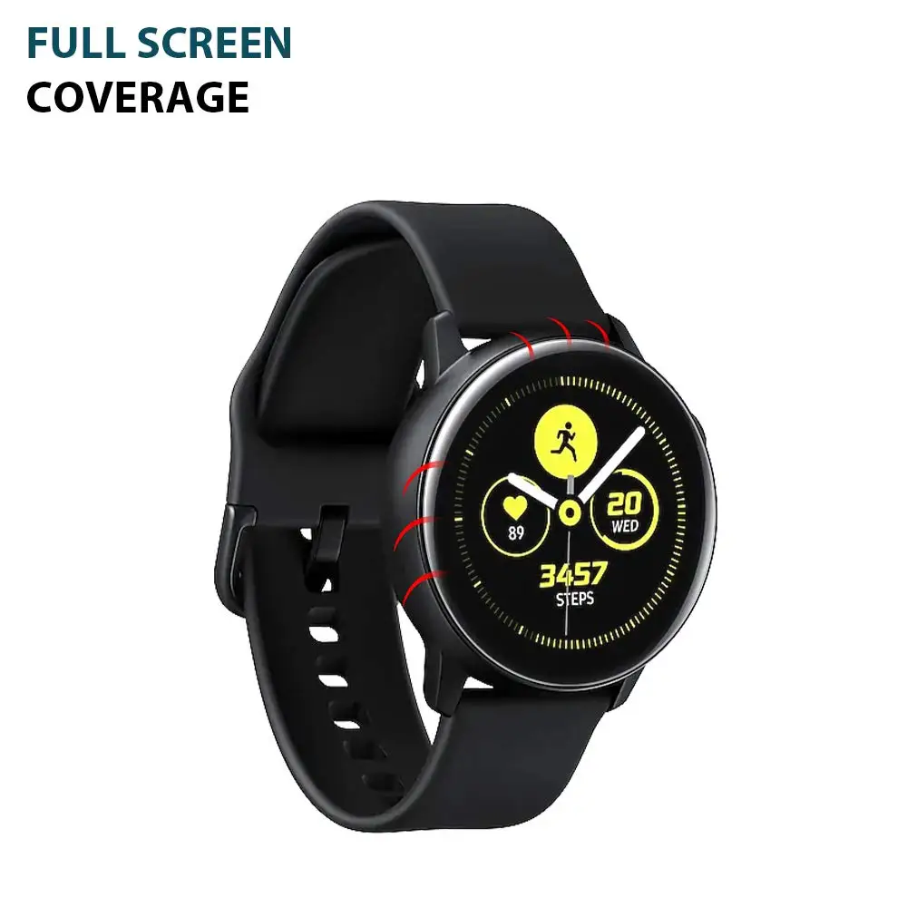 TPU HD защитная пленка для samsung Galaxy Watch Active 2 40 мм не закаленное стекло 1 шт/3 шт/4 шт Защитная пленка для экрана часов