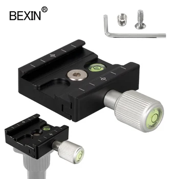 

BEXIN QR50 camera clamp adapter mount quick release clamp tripod ball head clamp For Arca Swiss tripod dslr camera tripod plate