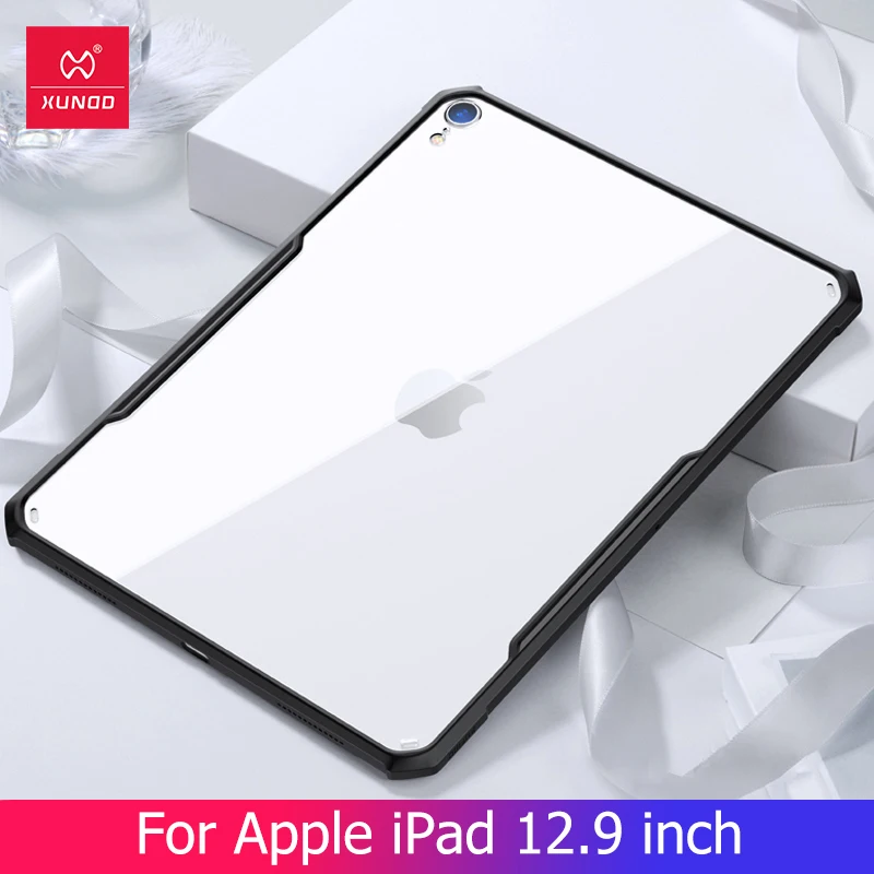 Противоударный чехол для планшетов для Ipad Pro, 12,9 дюймов, чехол Xundd, прозрачный, мягкий, Tpu, акриловый, защитный, модный